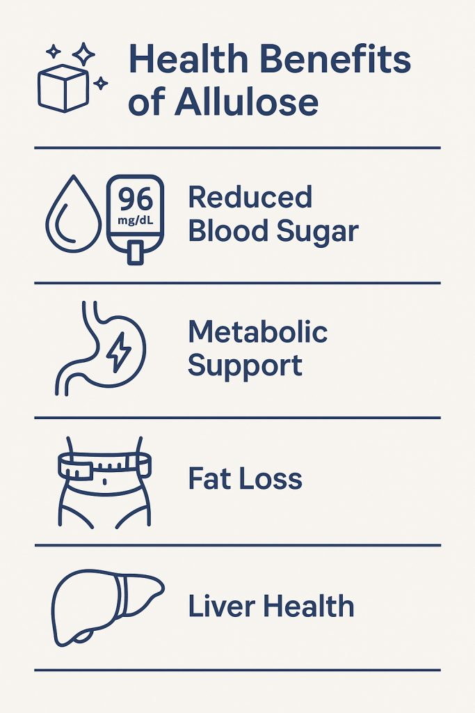 Health benefits of Allulose