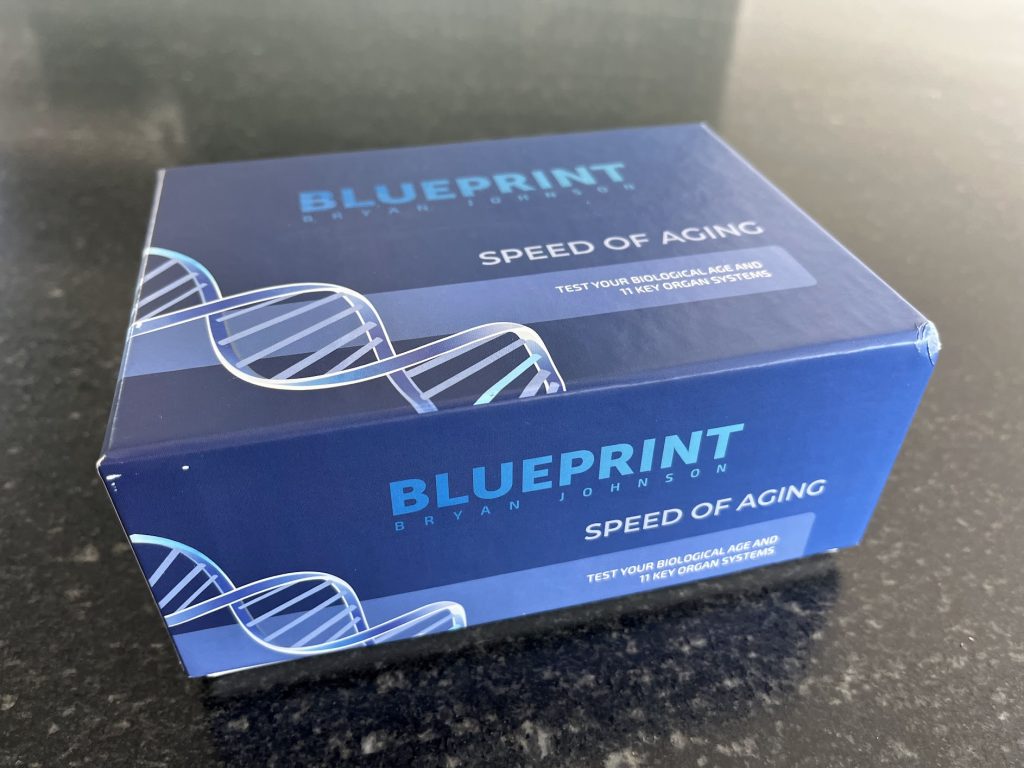 Blueprint Bryan Johnson Speed of Aging Test