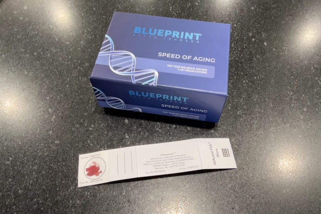 Blueprint Speed of Aging Test