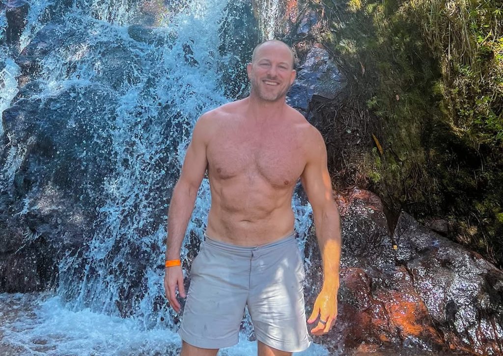 Ted Ryce at 48, living proof that strength, mindset, and smart habits can defy age, on a mission to help others look and feel a decade younger.